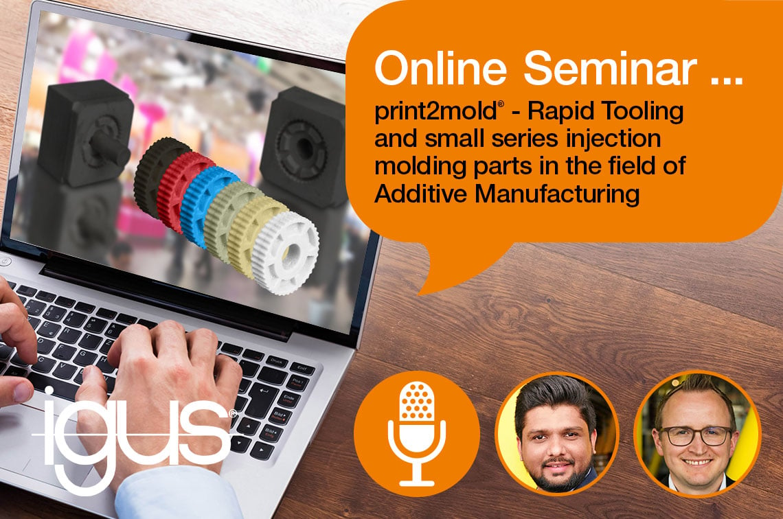 Webinar on 3D printed injection molding tools